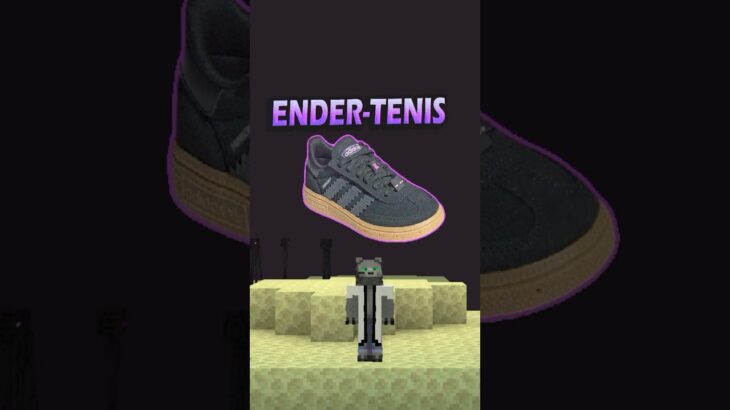 ADIDAS invade con ENDERMANS de #minecraft