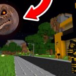 APARECE LA LUNA MALVADA EN LA CIUDAD DE PLATANOVILLA EN MINECRAFT 😱