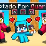 Adoptado por una FAMILIA de GUARDIAS de SQUID GAME en Minecraft!