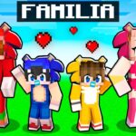 Adopté una FAMILIA SONIC en Minecraft!