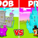 BATALHA DE BUILDS DE NOOB vs PRO NO MINECRAFT