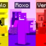 Batalha de Cores no Minecraft