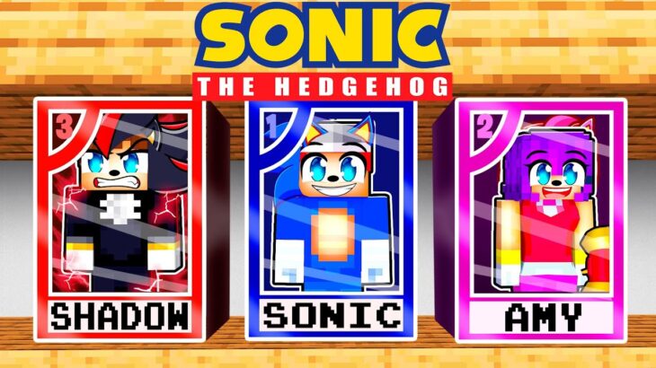 Becoming SONIC TOYS in Minecraft!