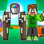 CORTEI OS MOBS AO MEIO NO MINECRAFT 2!