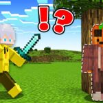 Cazador VS Jardred INVISIBLE en Minecraft!