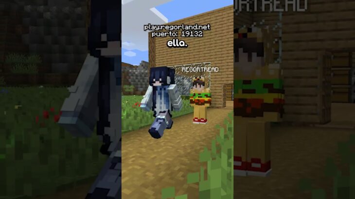 Chica millonaria me ayudó en mi server de Minecraft!