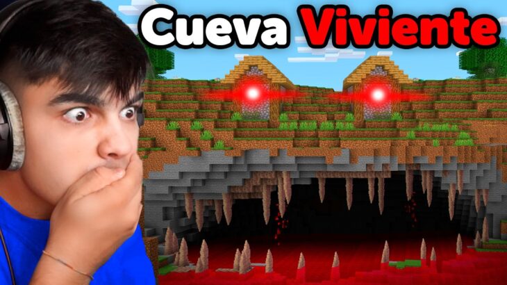 Comprobé el Misterio de la Cueva Viviente en Minecraft que es Real