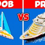 Cruzeiro de NOOB vs PRO no Minecraft