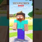 HE NEEDS TO CHOOSE A PERMANENT TRANSFORMATION IN THE MINECRAFT! PART 2 #shorts