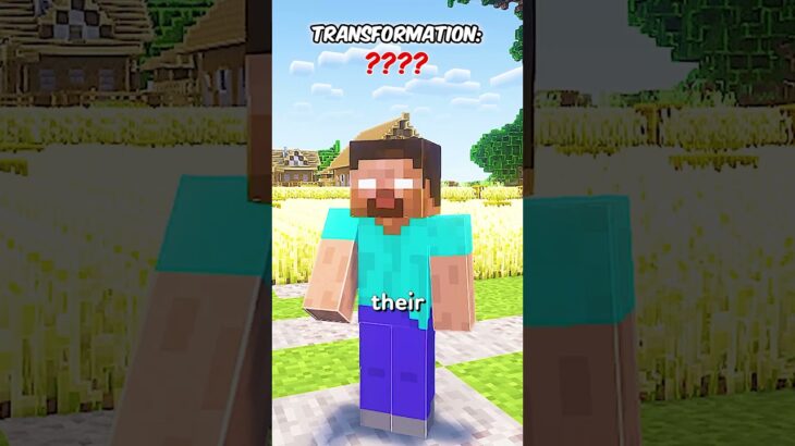 HE NEEDS TO CHOOSE A PERMANENT TRANSFORMATION IN THE MINECRAFT! PART 2 #shorts