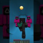 Helping to Evade Squid Game vs Choice Emoji Reaction #meme #shorts #minecraft