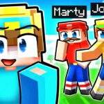 I Met JOHNNY and MARTY In Minecraft!