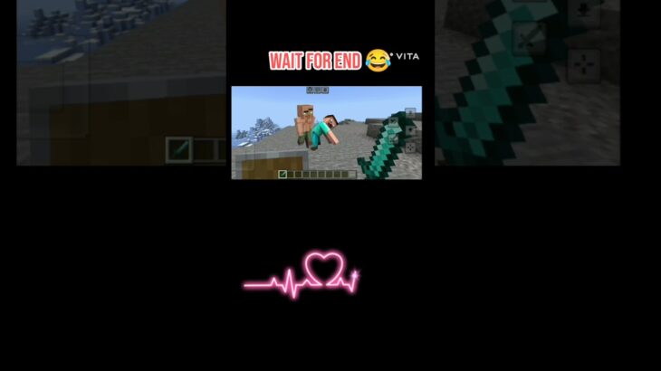 Impossible villager vs Steve 😂 #minecraft #minecrafthindivoice #shortsfeed #funny