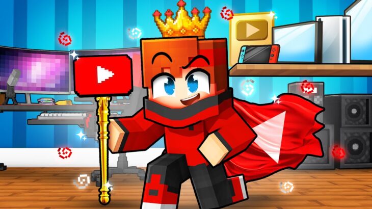 Je deviens le ROI des YOUTUBERS sur Minecraft !