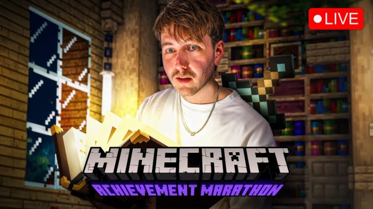 Jeremy’s 100 Uur Minecraft Achievement Marathon LIVE 🔴