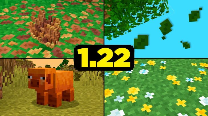 MINECRAFT 1.22 – NOVA ATUALIZAÇÃO ACABA DE CHEGAR com NOVIDADES!