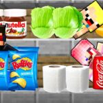 🍌 КРОШЕЧНЫЕ ПРЯТКИ В ПРОДУКТОВОМ МАГАЗИНЕ В МАЙНКРАФТ! ШЕДИ ЛЕСКА И НУБИК MINECRAFT