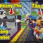 MINECRAFT VÙNG ĐẤT ZOMBIE * TẬP 5 | LỘC NÂNG CẤP TƯỜNG PHÒNG THỦ CHỐNG ZOMBIE VÀ TÌM THẤY 🔫 MỚI