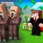 Mikey and JJ Became RICH and Kick Villagers Out in Minecraft (Maizen)