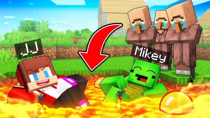 Mikey and JJ Can NEVER DIE and Troll Villagers in Minecraft! (Maizen)