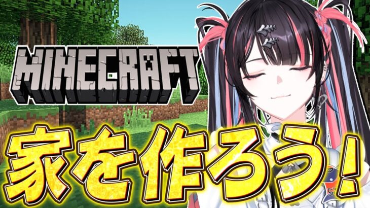 【Minecraft】人生初のマイクラでの家作り！！【 冥海らぶか/のりプロ 】