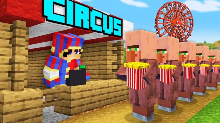 Minecraft but I Open a Carnival!