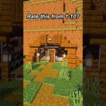 Minecraft mountain house #shorts #minecraft #minecraftbuilding