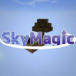 【Minecraft】魔法が使えるスカイブロック！配布MAPが楽しかった！【Part5 Sky Magic 冬のMinecraft祭第12弾】