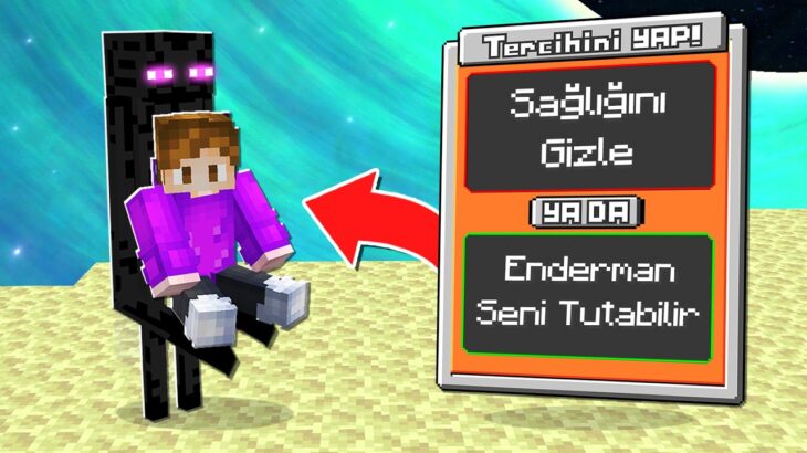 Minecraft’ı SEÇİMLER YAPARAK BİTİRİYORUM!