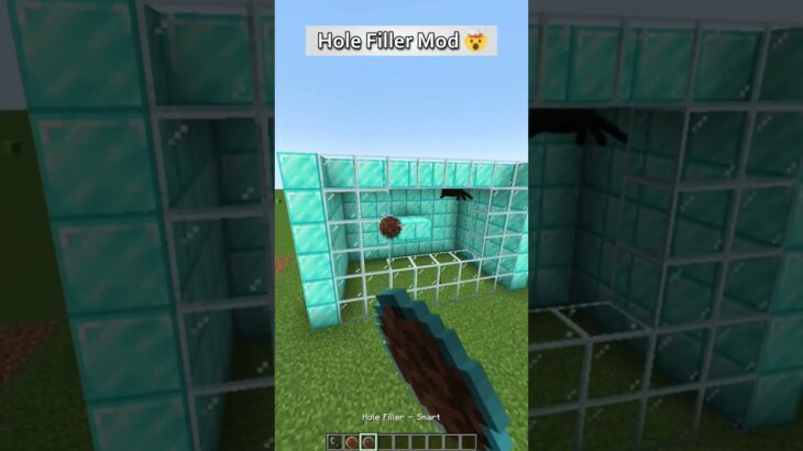 【マイクラ】一瞬でブロックいっぱいにしてくれるModが便利すぎたｗｗｗ #minecraft