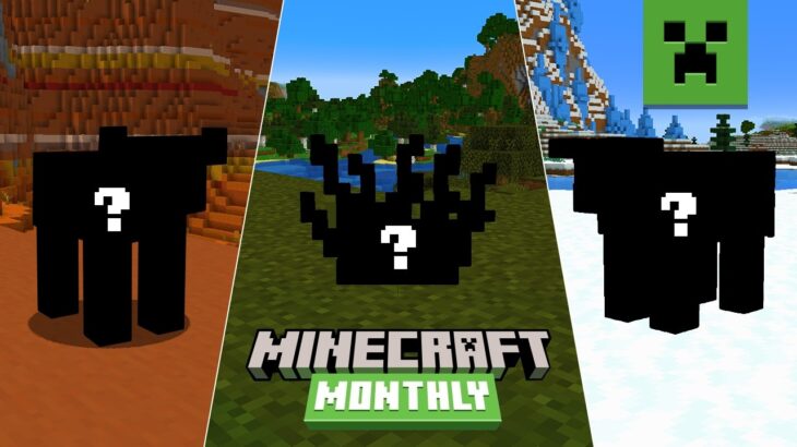 NEW MOB VARIANTS + BUSHY NEWS | MINECRAFT MONTHLY