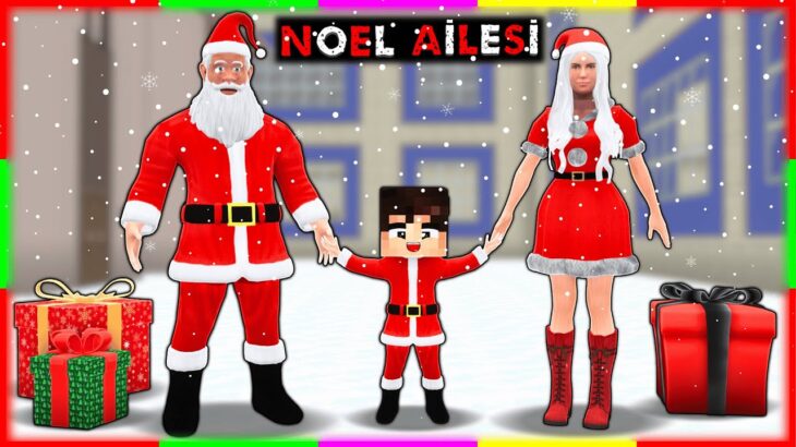 NOEL BABA VE AİLESİ ŞEHRİMİZE TAŞINDI! 😱 – Minecraft