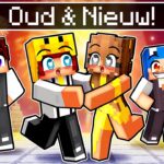 OUD & NIEUW Vieren Met VRIENDEN! (Minecraft Survival)