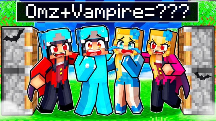 Omz + Vampire = ??? In Minecraft!