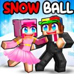 Our First SNOW BALL Dance In Minecraft!