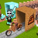 POOR vs RICH Bike Factory Battle in Minecraft