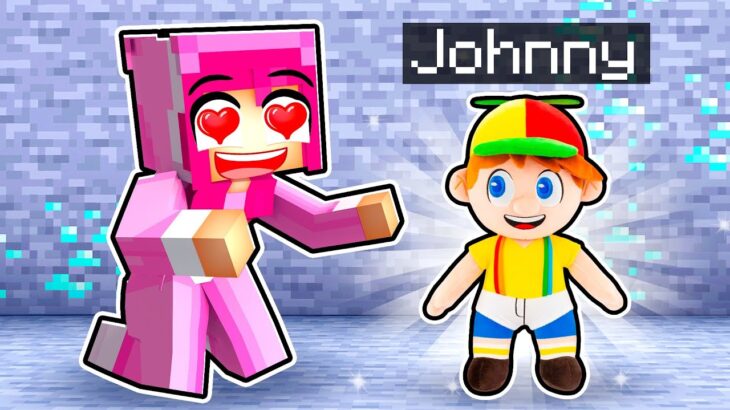Playing Minecraft as a HELPFUL Johnny Plush!