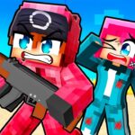 Playing as a PROTECTIVE PINK SOLDIER In Minecraft!