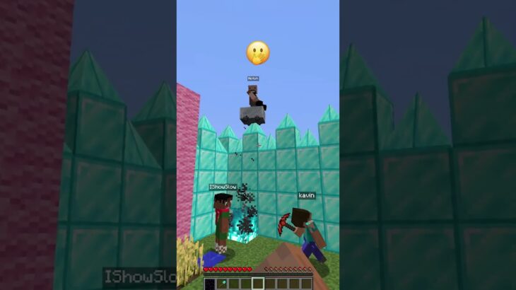 Quit Spike Trap vs Player Jumps Emoji Reaction #shorts #meme #minecraft