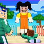 ŞEHİRDEKİ HERKES SQUİD GAME OYUNUNUN İÇİNDE KALDI! 😱 – Minecraft