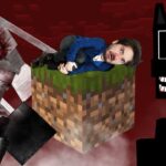SOBREVIVENDO EM APENAS 1 BLOCO DE TERROR NO MINECRAFT!