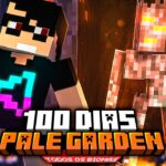 Sobrevivi 100 dias no NOVO BIOMA do Minecraft PALE GARDEN – O FILME