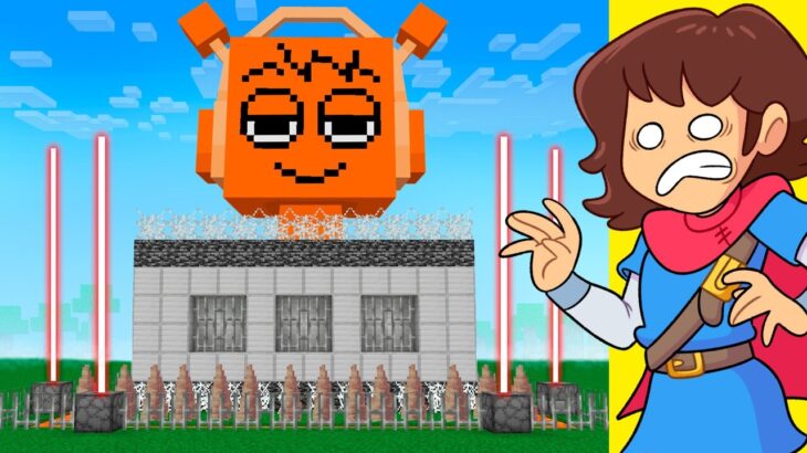 Sprunki Vs Security House in Minecraft