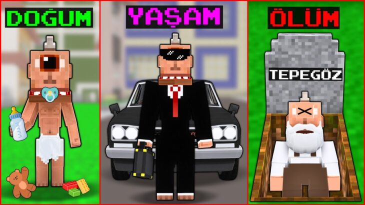 TEPEGÖZ’ÜN GİZEMLİ HAYATI! 😱 – Minecraft