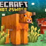 THE FIREFLY, DESERT UPDATE, BUSHES, + NEW COWS ARE HERE! (minecraft snapshot 25w05a)