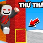 Tôi làm 12 Thử Thách Clutch KHÓ NHẤT Minecraft