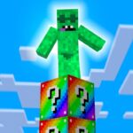 Ultimate Lucky Block Pillars in Minecraft