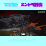 【マイクラ】つづちゃとジャンプ…　 fromつづちゃのエンドラ討伐！2024/09/13　#Minecraft　#Shorts　#rta