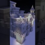 【マイクラ 建築 雪】雪の夜　#マイクラ #マイクラ建築 #minecraft #マインクラフト