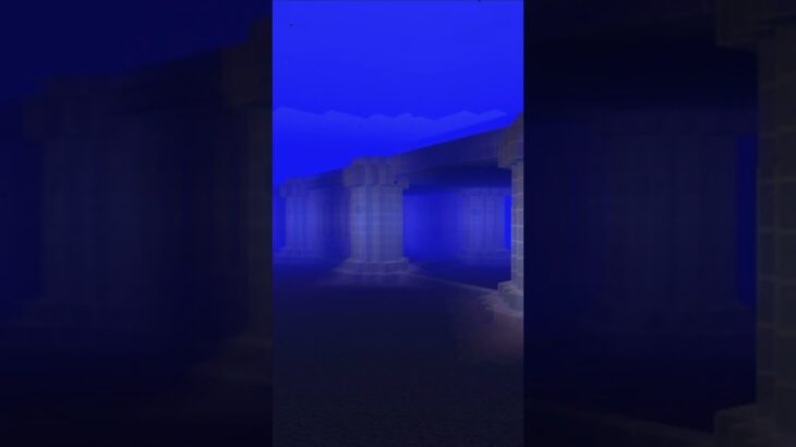【マイクラ 建築 海底】海底の風景を作るショートバージョン　マイクラ #minecraft #マインクラフト #マイクラ建築